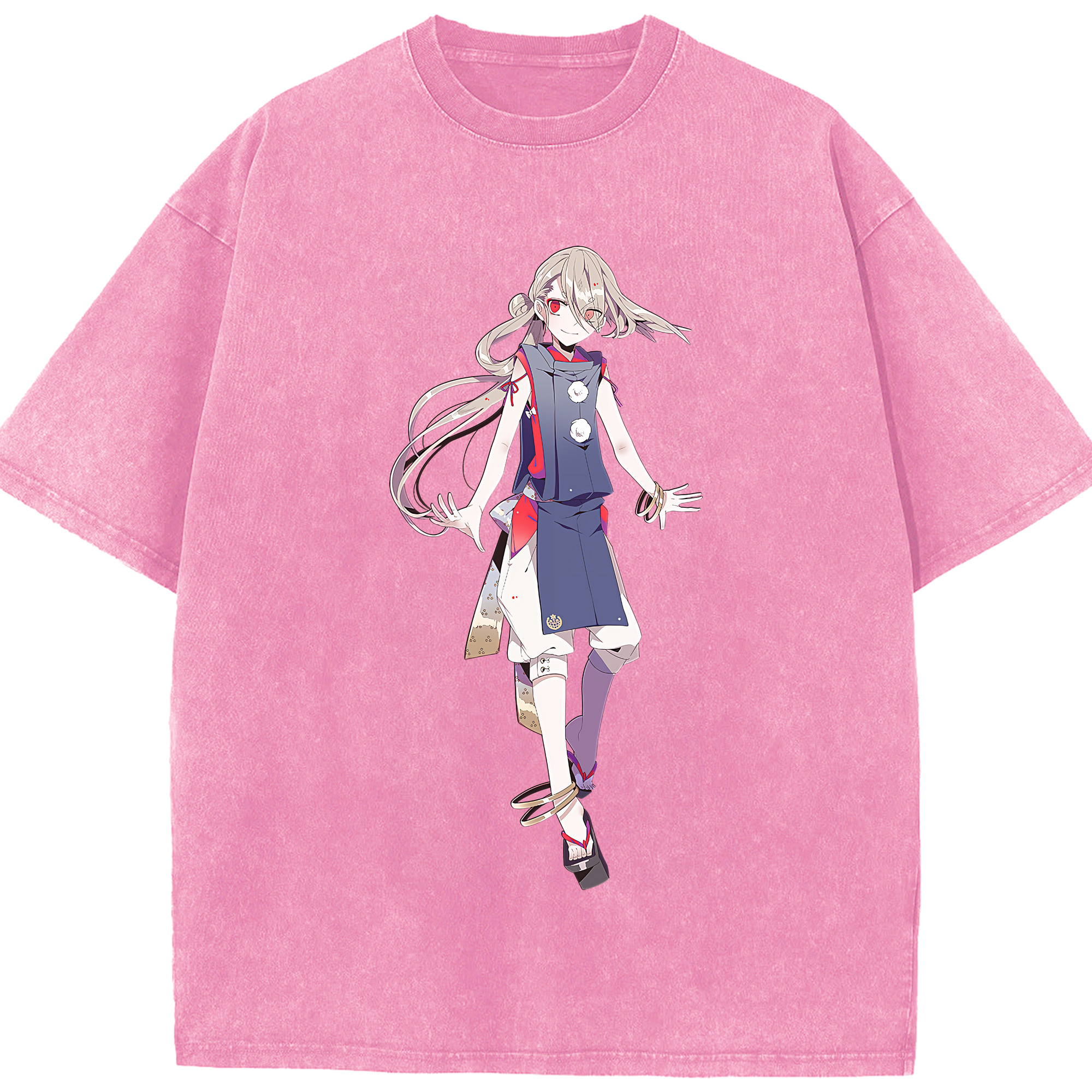 （画像用） 刀剣乱舞 Touken Ranbu 綿100% ヴィンテージ風 半袖Tシャツ（フロントプリント）